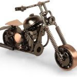 Iron Bike Miniature Figurine for Home Decor