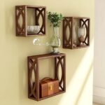 Wall Mounted Cube Shelves Rack Ideal for Decoration in Living Room