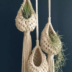 Macrame Cotton Boho Plant Hanger