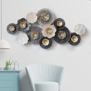 Multi-Color Metal Wall Art - Iron Wall Sculptures Hanging for Home