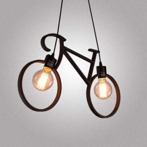 Vintage Cycle Shape Hanging Pendant Light