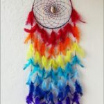 Wall Hanging Craft Handmade Dream Catcher with Fine Quality Feathers