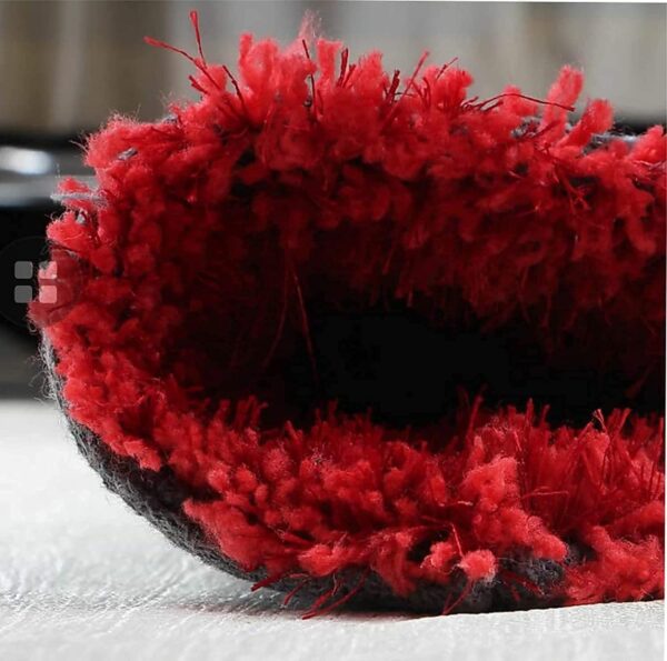 Heart Shape Shaggy Rug for Bedroom - Soft, Durable, Anti-Skid, Waterproof2