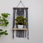 Boho Shelves – Handcrafted Wooden & Macramé Hanging Bohemian Shelves
