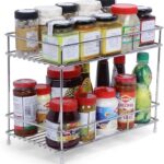 Stainless Steel Spice Rack Organizer – Multipurpose Kitchen Storage for Spices