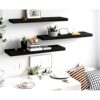 3 Tier Wall Shelf - Decorative Engineered Wood Wall Organizer for Home4