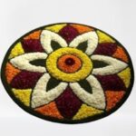 Super Soft Microfiber Rangoli Floor Mat