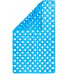 Anti-Slip Vinyl Floor Mat with Suction Cups & Drainage Holes for Kitchen, Bathroom, and Toilet - Non-Slip, Durable, and Easy to Clean